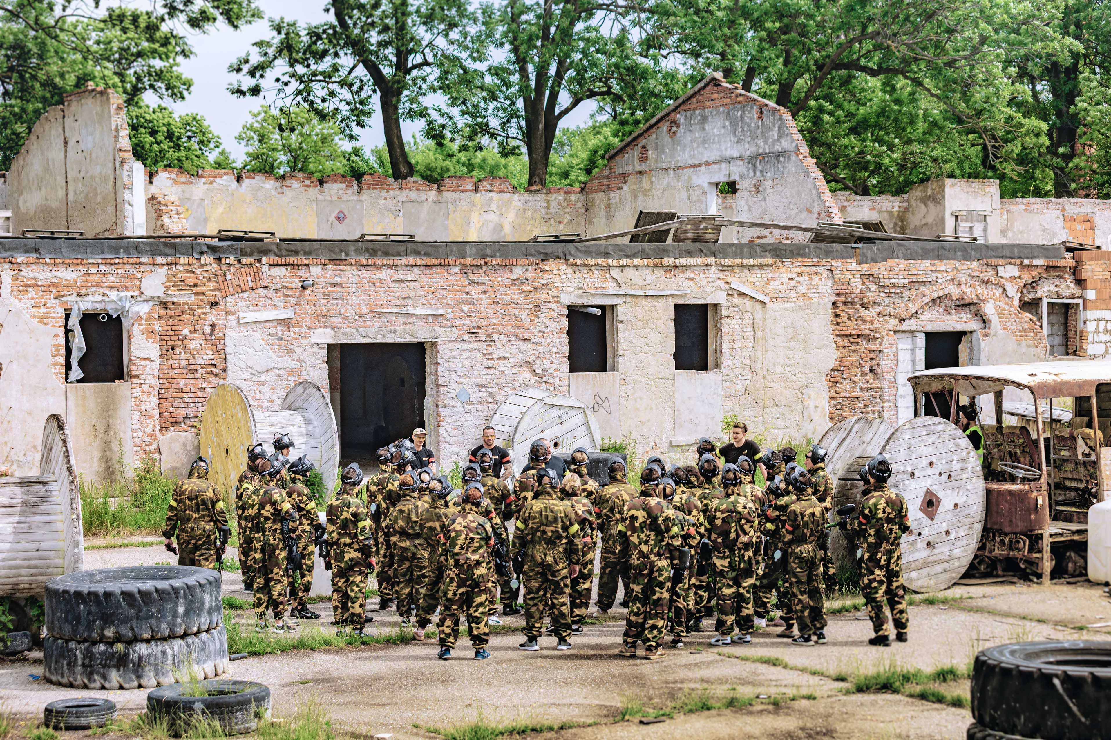IMPREZY - Paintball Łódź, Manufaktura Paintball