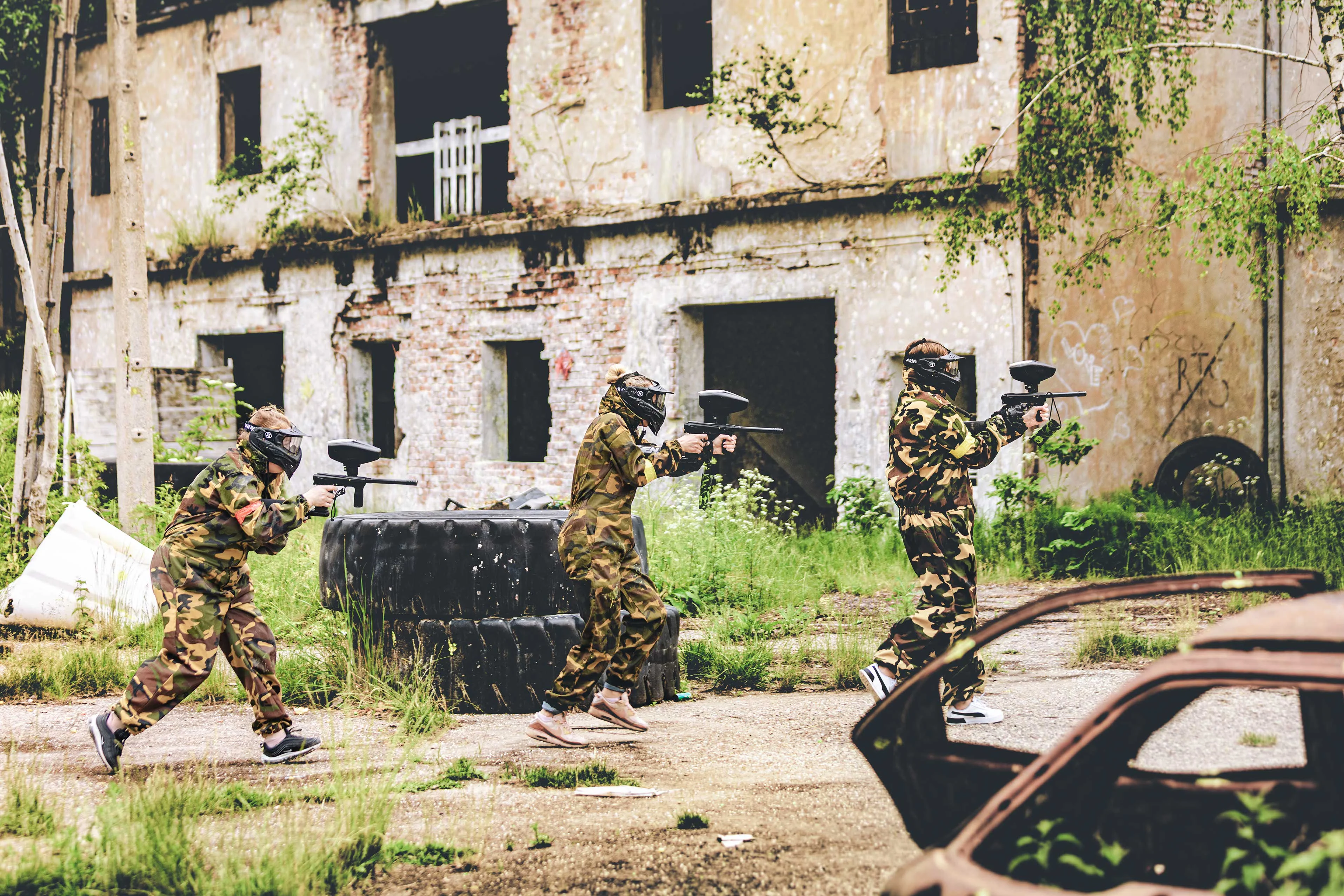 IMPREZY - Paintball Łódź, Manufaktura Paintball